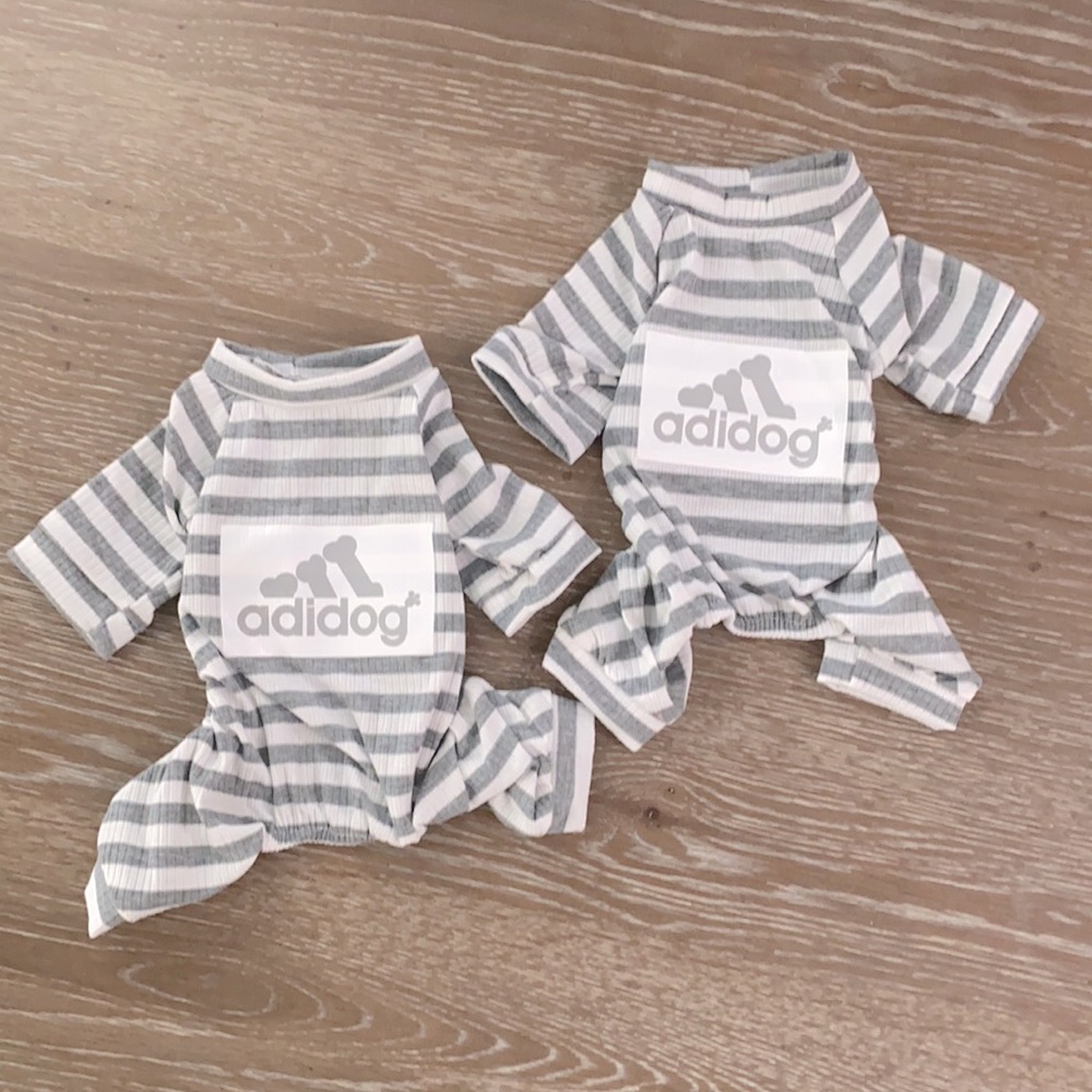 ❌ SOLD- Adidog jumpsuit for dogs